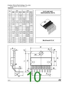 浏览型号TDA7377的Datasheet PDF文件第10页