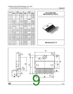 浏览型号TDA7377的Datasheet PDF文件第9页