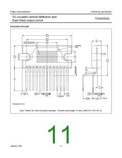 浏览型号TDA8350Q的Datasheet PDF文件第11页