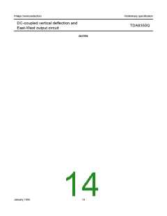 浏览型号TDA8350Q的Datasheet PDF文件第14页