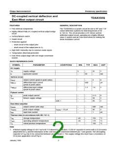 浏览型号TDA8350Q的Datasheet PDF文件第2页