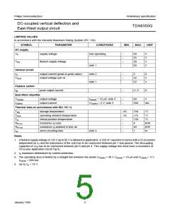 浏览型号TDA8350Q的Datasheet PDF文件第5页