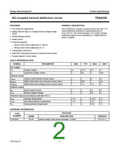 浏览型号TDA8356的Datasheet PDF文件第2页