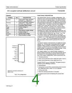 浏览型号TDA8356的Datasheet PDF文件第4页