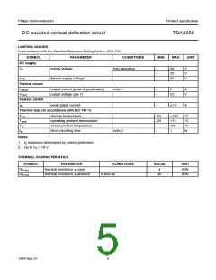 浏览型号TDA8356的Datasheet PDF文件第5页