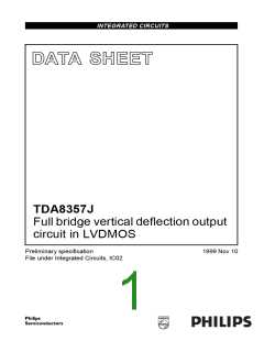 浏览型号TDA8357的Datasheet PDF文件第1页