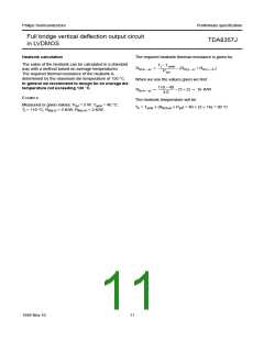 浏览型号TDA8357的Datasheet PDF文件第11页