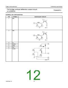 浏览型号TDA8357的Datasheet PDF文件第12页
