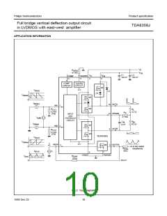 浏览型号TDA8358J的Datasheet PDF文件第10页
