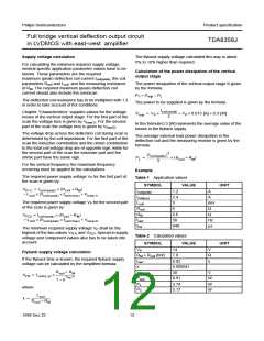 浏览型号TDA8358J的Datasheet PDF文件第12页