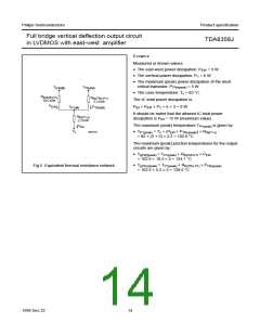 浏览型号TDA8358J的Datasheet PDF文件第14页