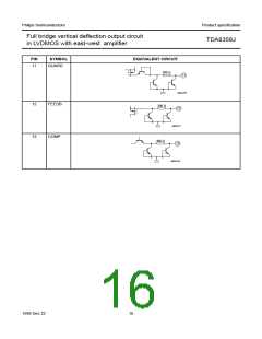 浏览型号TDA8358J的Datasheet PDF文件第16页