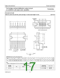 浏览型号TDA8358J的Datasheet PDF文件第17页