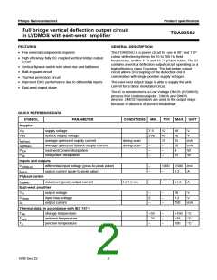 浏览型号TDA8358J的Datasheet PDF文件第2页