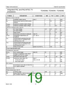 浏览型号TDA8362的Datasheet PDF文件第19页