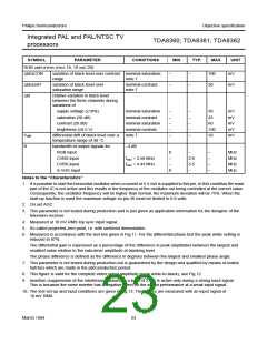 浏览型号TDA8362的Datasheet PDF文件第23页