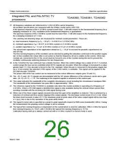 浏览型号TDA8362的Datasheet PDF文件第26页