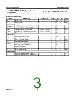 浏览型号TDA8362的Datasheet PDF文件第3页