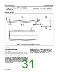 浏览型号TDA8362的Datasheet PDF文件第31页