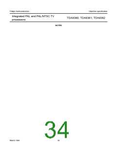 浏览型号TDA8362的Datasheet PDF文件第34页