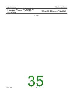 浏览型号TDA8362的Datasheet PDF文件第35页