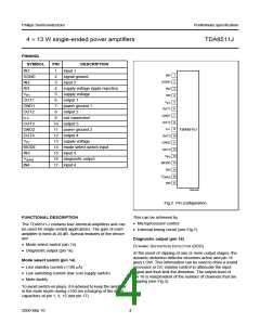 浏览型号TDA8511J的Datasheet PDF文件第4页