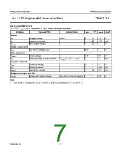 浏览型号TDA8511J的Datasheet PDF文件第7页