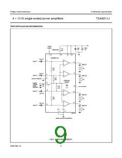 浏览型号TDA8511J的Datasheet PDF文件第9页