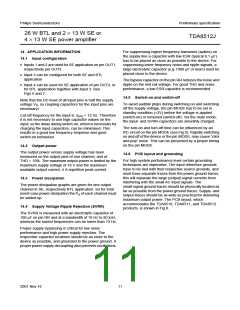 浏览型号TDA8512J的Datasheet PDF文件第11页