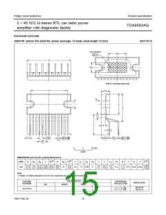 浏览型号TDA8563的Datasheet PDF文件第15页