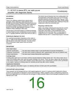 浏览型号TDA8563的Datasheet PDF文件第16页