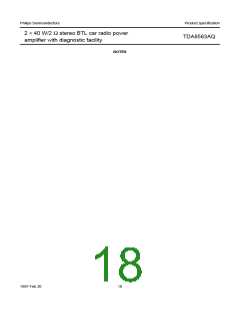 浏览型号TDA8563的Datasheet PDF文件第18页
