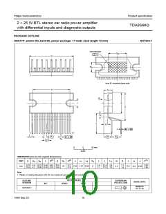 浏览型号TDA8566Q的Datasheet PDF文件第10页