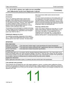 浏览型号TDA8566Q的Datasheet PDF文件第11页