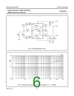 浏览型号TDA8579的Datasheet PDF文件第6页