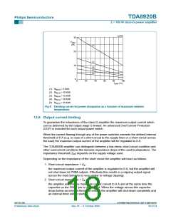 浏览型号TDA8920BJ的Datasheet PDF文件第18页
