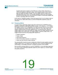 浏览型号TDA8920BJ的Datasheet PDF文件第19页