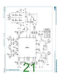 浏览型号TDA8920BJ的Datasheet PDF文件第21页