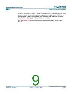 浏览型号TDA8920BJ的Datasheet PDF文件第9页