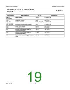浏览型号TDA8926的Datasheet PDF文件第19页