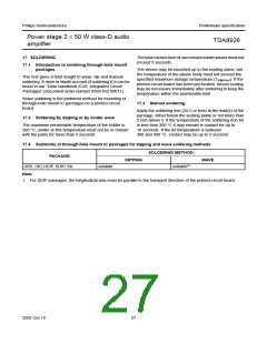 浏览型号TDA8926的Datasheet PDF文件第27页
