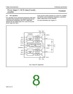 浏览型号TDA8926的Datasheet PDF文件第8页