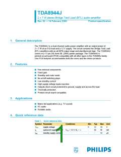 浏览型号TDA8944的Datasheet PDF文件第1页