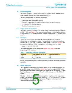 浏览型号TDA8944的Datasheet PDF文件第5页