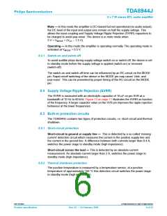浏览型号TDA8944的Datasheet PDF文件第6页