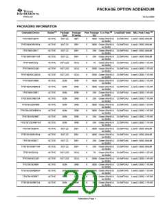 浏览型号TPS73633DBVR的Datasheet PDF文件第20页