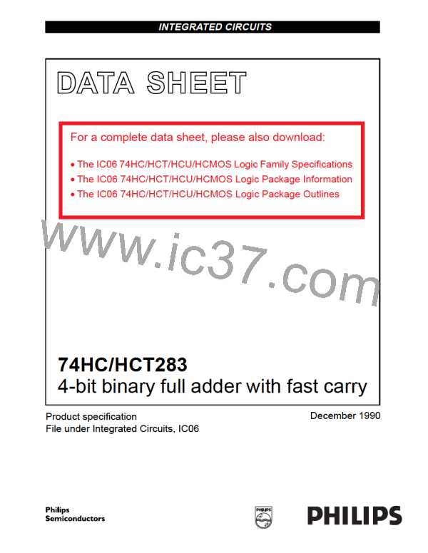 74HC283图片预览
