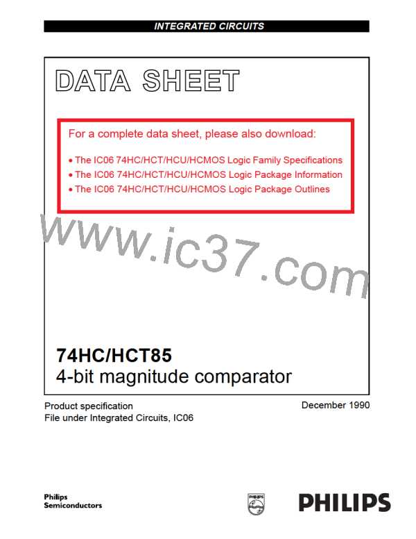 74HC85图片预览