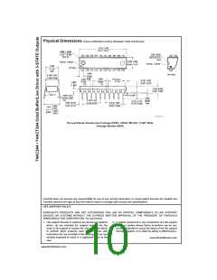 浏览型号74AC244PC的Datasheet PDF文件第10页