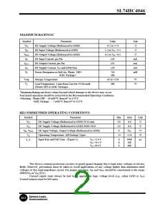 浏览型号74HC4046的Datasheet PDF文件第2页